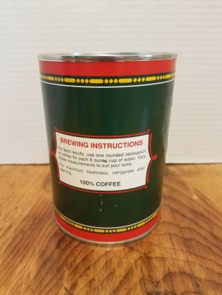 Vintage Pilot - Knob Coffee Bowers Brothers 11.  5 OZ Can 3