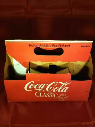 Vintage Coca Cola Bottles Hobble Skirt Various Dist.  61/2 Fl Oz,  Cardboard Case 7
