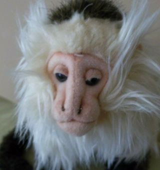 Hansa Lifelike Capuchin Monkey Pet Memorial Realistic Plush Stuffed Toy Animal