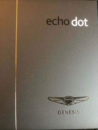 Hyundai Genesis Amazon Echo Dot (2nd Gen. ) Smart Assistant With Alexa - Black