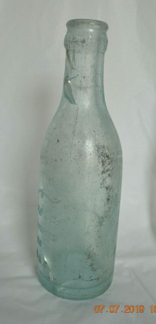 Antique Straight Side Coca Cola Bottle Charleston,  S.  C. 4