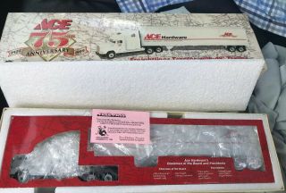 Ace Hardware 75th Anniversary 1:54 Scale Die Cast Freightliner Tractor Trailer