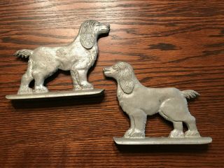 Vintage Cast Aluminum Chain Link Fence Gate Toppers Happycocker Spaniels