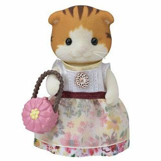 Sister Of Sylvanian Families Town Series Maple Cat