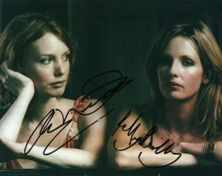 Kelly Reilly & Alicia Witt Authentic Signed Autograph Photo Uacc