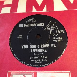 Cheryl Grey.  You Don 