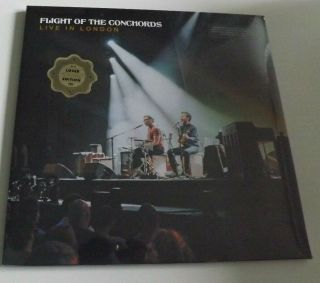 Flight Of The Conchords Live In London 3 X Clear Vinyl Lp Loser Edition