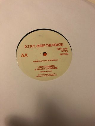 Ian Wright - DTRT - Do The Right Thing Keep The Peace 12” Promo Pet Shop Boys 2