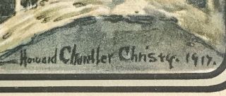 1918 Swift’s Premium Calendar WWI,  Eckhardt Chandler Christy Riesenberg Coffin 7