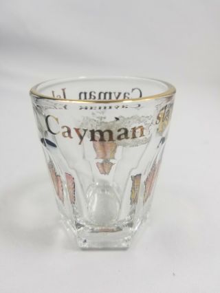 Cayman Islands Shot Glass,  Souvenir,  Shotglass,  Barware,  Collectible,  Cruise