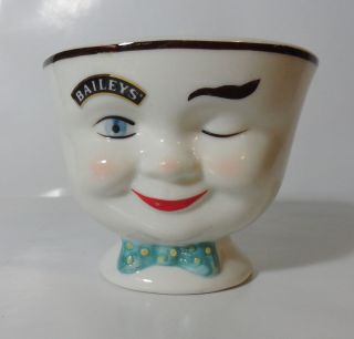 Baileys Irish Cream Ceramic Open Sugar Bowl 1996 Limited Edition