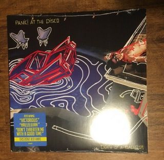 Panic At The Disco Vinyl Lp Death Of A Bachelor Red Colored New/sealed