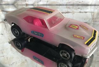 Processed Plastic 60’s Chevy Camaro Aurora,  IL Pink Mad Models 2