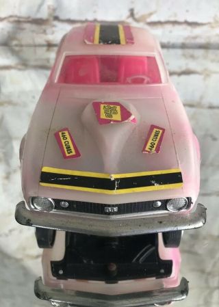 Processed Plastic 60’s Chevy Camaro Aurora,  IL Pink Mad Models 3