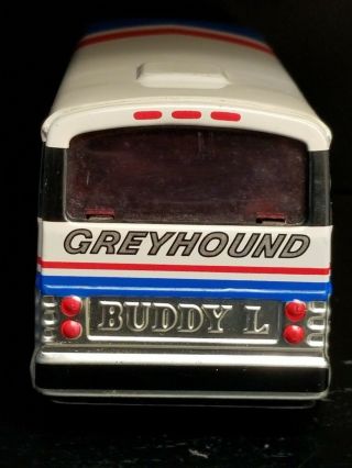 Vintage Toy 1979 Buddy L.  Corp Americruiser Greyhound Bus 4950 7 1/2 