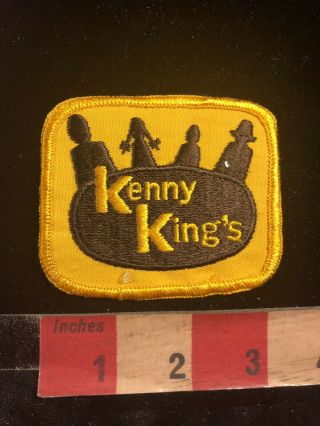 Vtg Kenny King’s (ohio Restaurant) Advertising Patch 89h5