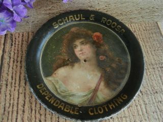 Vintage Tin Tip Tray Schual & Roosa Dependable Clothing