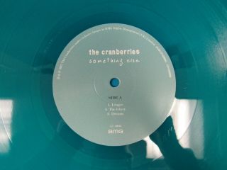 The Cranberries Something Else Green Colored Vinyl 538400000 BMG 2018 M/NM 5