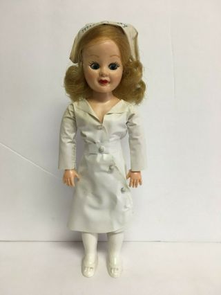 Vintage Miss Curity Nurse Doll 8” 1950’s