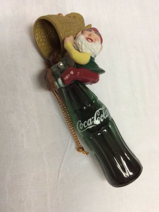 5 Coca Cola Bottling Collectible hanging Christmas ornaments 4