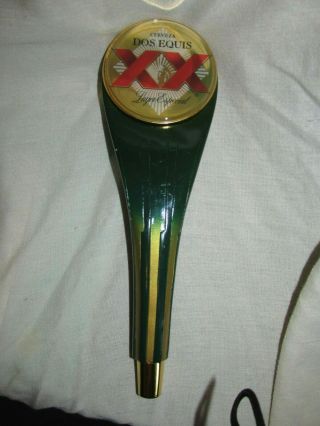 Vintage Dos Equis Xx Lager Especial 10.  5 Inch Tap Handle