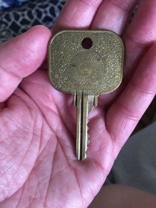 Vintage Hotel Key Fred Harvey Cutis Sc - 46 Room 6404