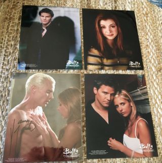 James Marsters Signed Spike 8x10 Photo 3 Promo Photos Buffy Vampire Slayer Angel