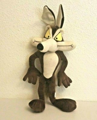 Vintage Looney Tunes Wile E.  Coyote Stuffed Animal Plush 15 "