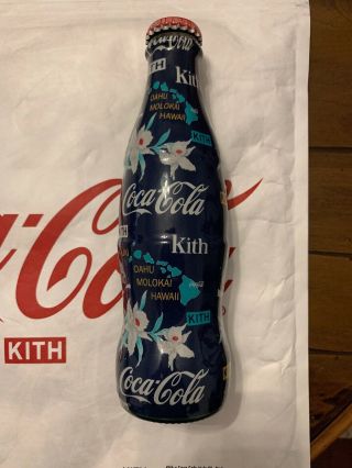 Kith Hawaii Blue Coca - Cola Bottle