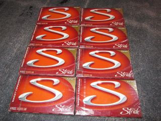 Stride Sweet Cinnamon Gum 8 Collector Packs ‡ Discontinued,  Rare ‡