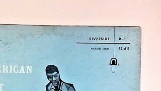 Rev.  Gary Davis Pink Anderson (Riverside Vinyl RLP 12 - 611) American Street Songs 2