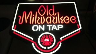 Old Milwaukee Beer,  Light Up Sign,