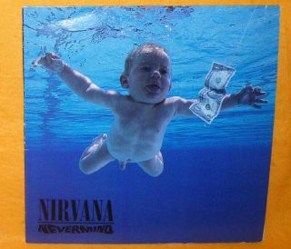 1991 Geffen Sub Pop Records Nirvana Nevermind Lp Vinyl Rare Misprint Inner