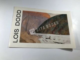 Lois Dodd: Promo Flier For Selected Painting 1969 - 1979 Gallery Vintage Print Ad