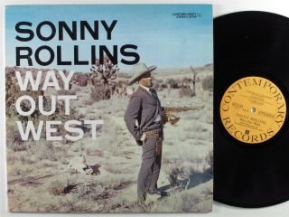 Sonny Rollins Way Out West Contemporary Lp Nm