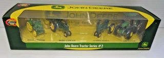 Athearn John Deere Tractor Series 2 Set Of 4 Ho Scale 1/87