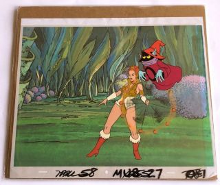 Orko Teela He - Man And The Masters Of The Universe Animation Cel