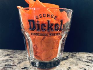 George Dickel Tennessee Whisky Drink Glass 3.  5 Ounces Cascade Hollow Whiskey