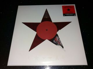 David Bowie Japan Black Star Lazarus 12 Inch Red Vinyl,  Poster Exclusive Rare