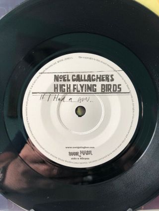 Noel Gallagher’s High Flying Birds If I Had A Gun 7” Vinyl JDNC11 Rare Unplayed 4