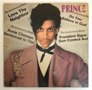 Prince - Controversy - 1981 US 1st Press w/ Poster (EX) Ultrasonic 2