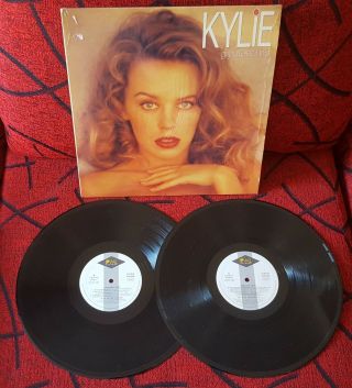 Kylie Minogue Greatest Hits Very Scarce 1992 Spain Gatefold 2 - Lp Set Madonna