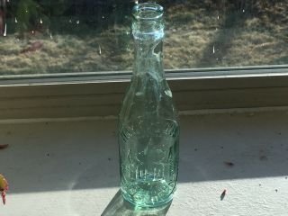 Vintage Ginger Beer Bottle,  Hay And Sons Aberdeen,  Light Green Glass Bottle