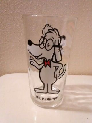 Vintage 1976 “mr Peabody” Pepsi Collector Series Glass