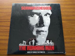 The Running Man (1987) Soundtrack Us Release Lp (stv 81356)