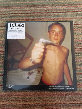 Idles - Meat Ep / Meta Ep Rsd White Vinyl Record Store Day 2019
