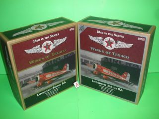 2010 Wings Of Texaco Airplane 18 Regular & Special Edition Lockheed Sirius 8a