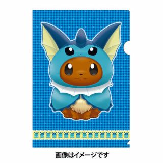 Pokemon Center Eevee Poncho Series A4 Size Clear File Folder Vaporeon