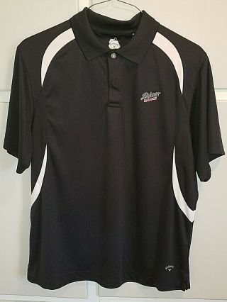 Shiner Bock Sport Callaway Golf Polo Shirt,  Texas Beer,  Men’s Size Large