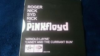 PINK FLOYD Arnold Layne Demo reissue single white vinyl 4